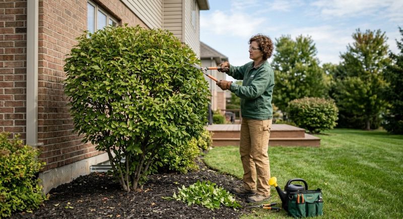Shrub Trimming Service