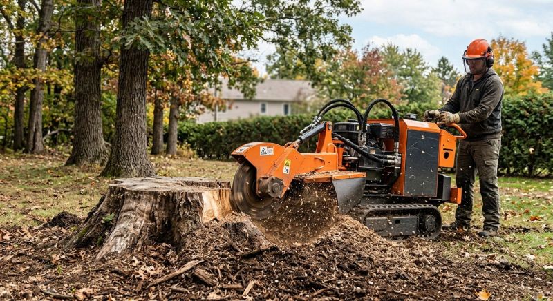 Stump Cutting in Calvert County, MD